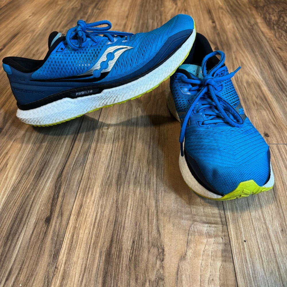 Saucony Triumph 18 Cobalt Storm S20595-55 In Good Condition Size 12